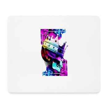Schädel - Mousepad (Querformat) - Weiß - Vorne