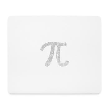 Pi - Mousepad (Querformat) - Weiß - Vorne