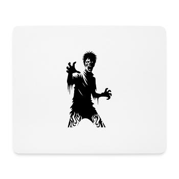 Gruseliges Kinder Zombie Halloween - Mousepad (Querformat) - Weiß - Vorne