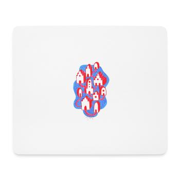 Home Sweet Home #1 - Mousepad (Querformat) - Weiß - Vorne