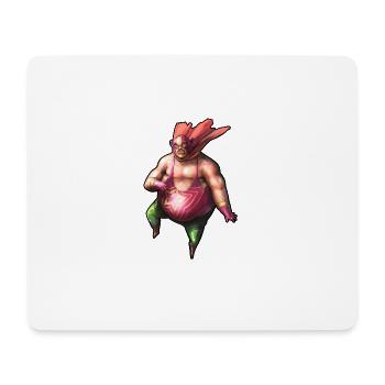 catcher wrestler wrestler wrestling catchen sport - Mouse Pad (horizontal) - white - Front