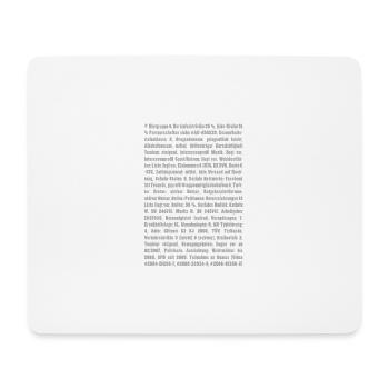 Record - Mouse Pad (horizontal) - white - Front