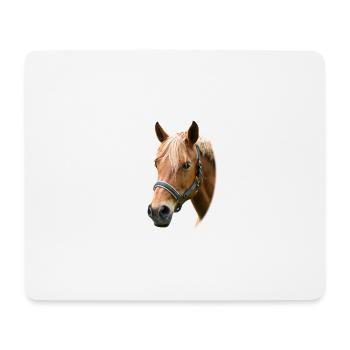 Horse. Horse. - Mouse Pad (horizontal) - white - Front