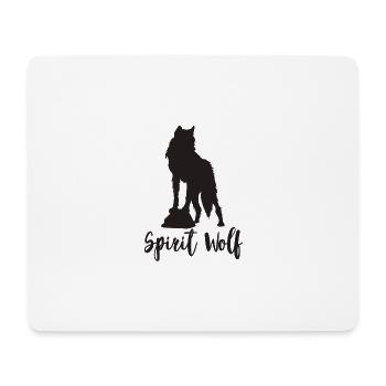 SPIRIT WOLF - Tapis de souris (format paysage) - blanc - Devant
