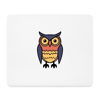 Owl Halloween Animal - Mouse Pad (horizontal) - white - Front