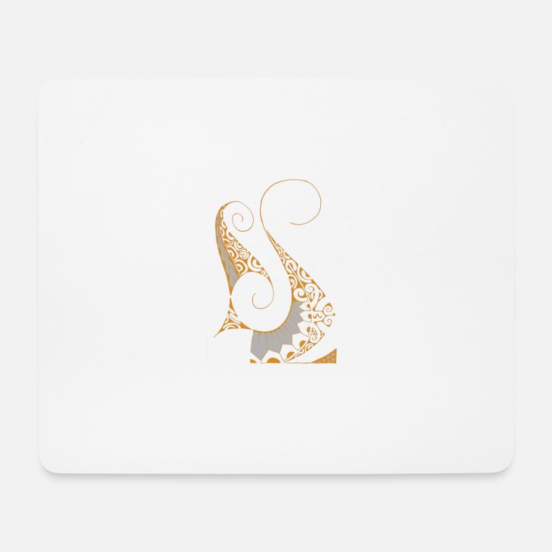 Tatoo Art 3 - Mousepad (Querformat) - Weiß