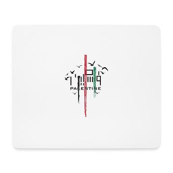 FREEDOM OF PALESTINE - Mouse Pad (horizontal) - white - Front