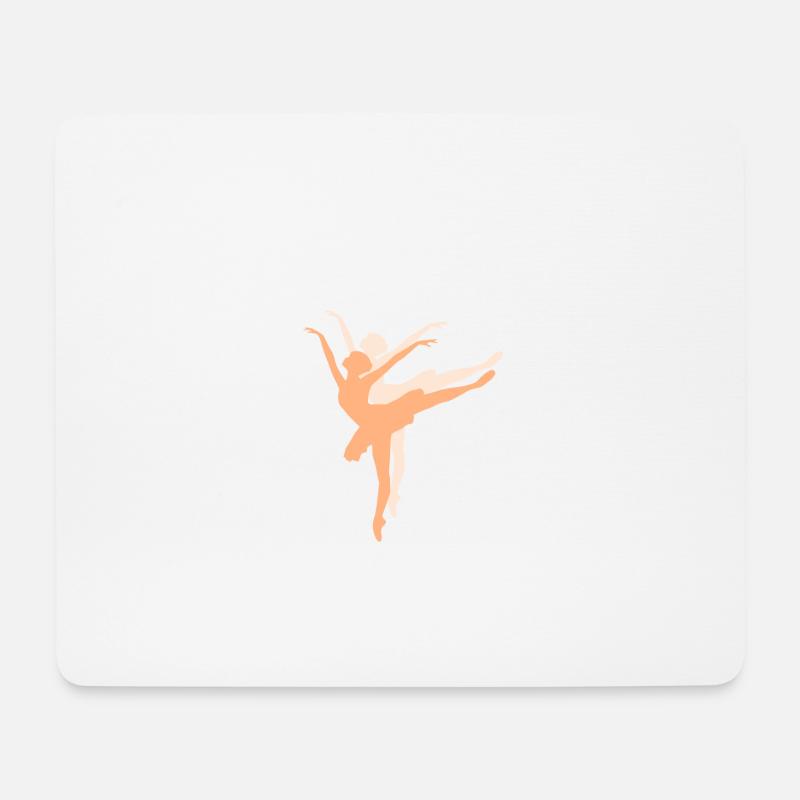 Danseurs - Tapis de souris (format paysage) - blanc