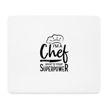 Chef Chef Chefs Kitchen Funny saying - Mouse Pad (horizontal) - white - Front