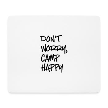 camping - Mouse Pad (horizontal) - white - Front