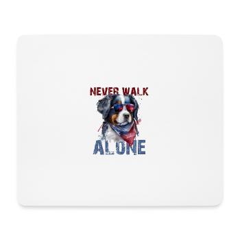 Bernese Mountain Dog - Mouse Pad (horizontal) - white - Front