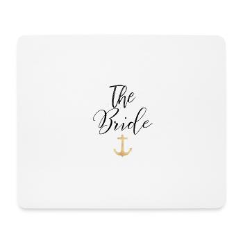 bride - Mouse Pad (horizontal) - white - Front
