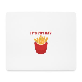 It's Roast Day Dedicated Worker Gift - Mouse Pad (horizontal) - white - Front