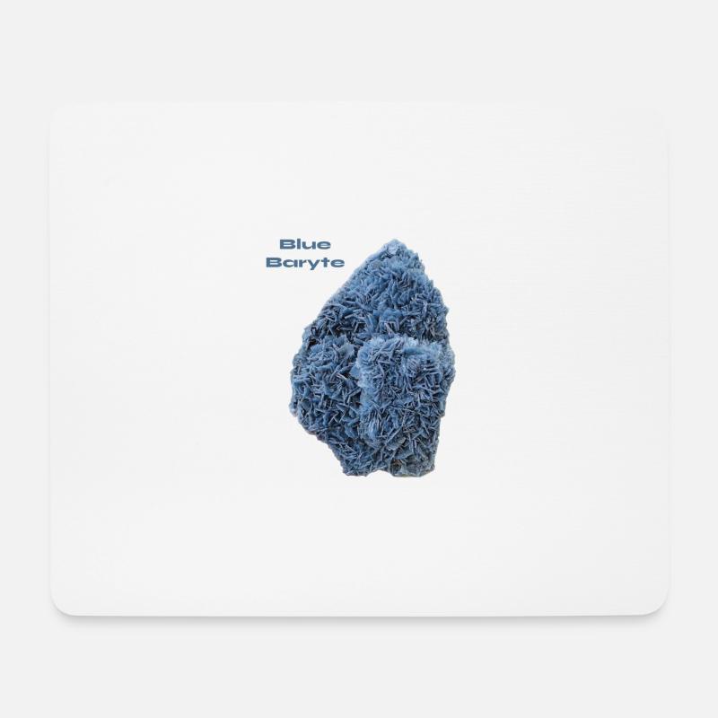 Blue Baryt Rumänien - Mousepad (Querformat) - Weiß