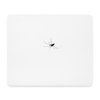 Spinne - Mousepad (Querformat) - Weiß - Vorne