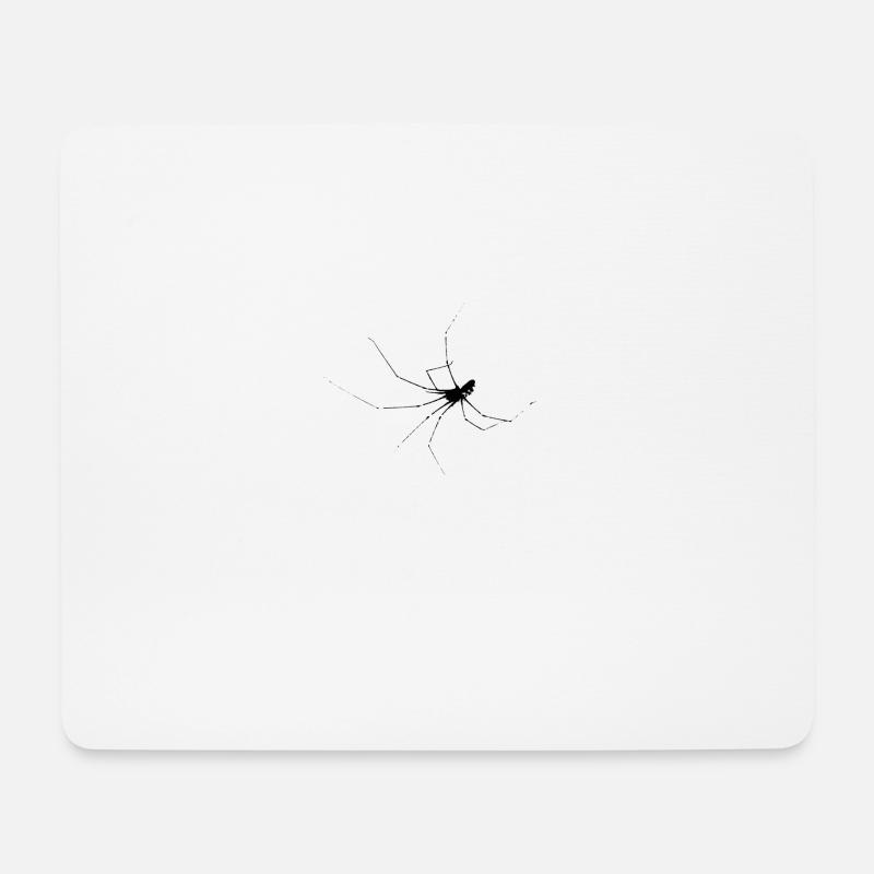 Spinne - Mousepad (Querformat) - Weiß