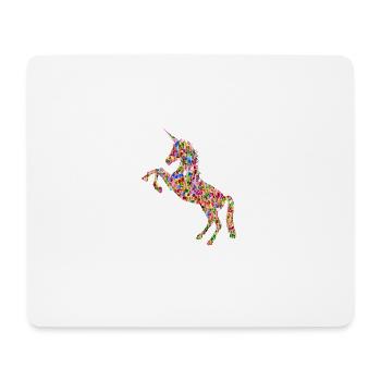 unicorn - Mousepad (Querformat) - Weiß - Vorne