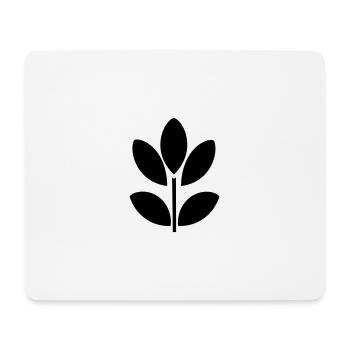 Flower - Mouse Pad (horizontal) - white - Front