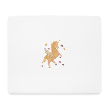 Einhorn, Pferd, Pony, Pegasus - Mousepad (Querformat) - Weiß - Vorne