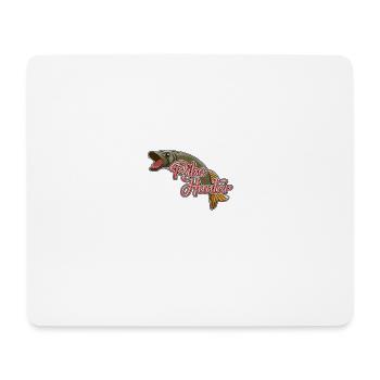 Pike Hunter Pike Hunter Predatory Esox Fishing - Mouse Pad (horizontal) - white - Front