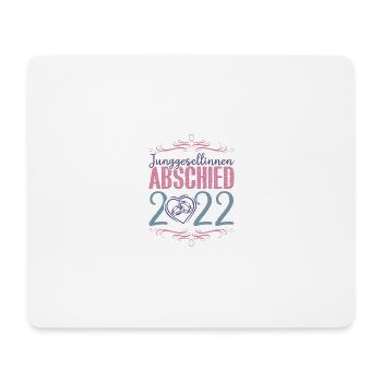 Junggesellinnenabschied 2022 - Mousepad (Querformat) - Weiß - Vorne