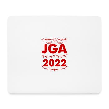 Jga 2022 Junggesellenabschied - Mousepad (Querformat) - Weiß - Vorne