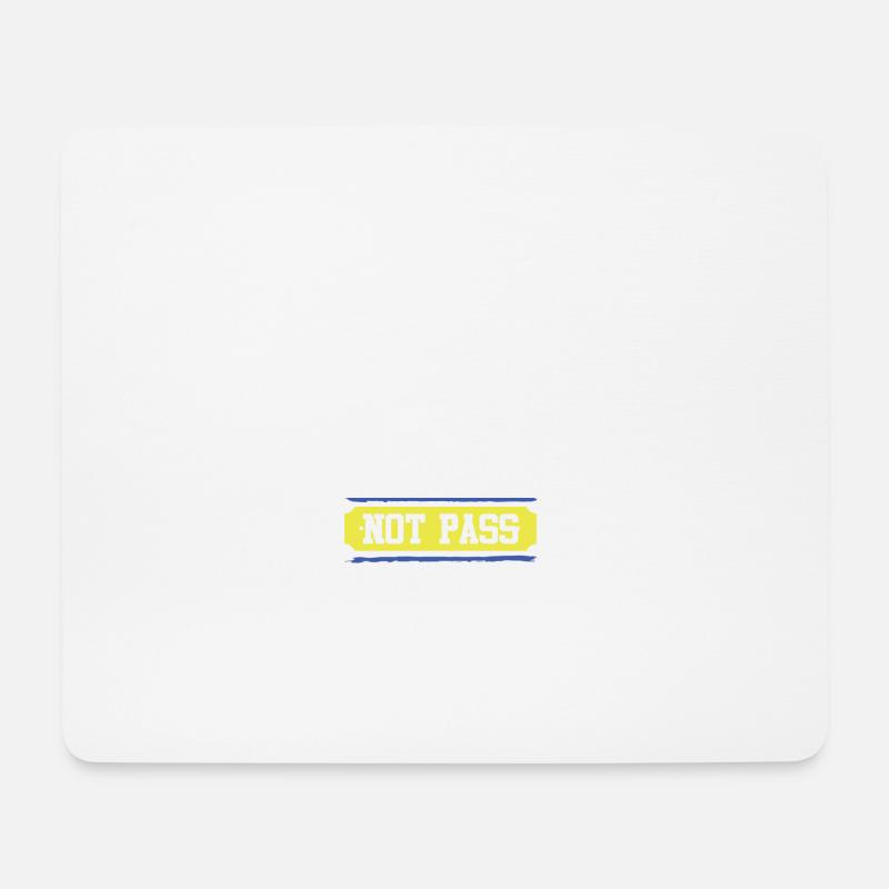 ice hockey goalie - Mousepad (Querformat) - Weiß