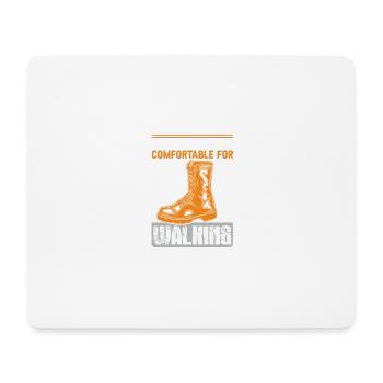 Motorcycle Slogan Boots - Mouse Pad (horizontal) - white - Front