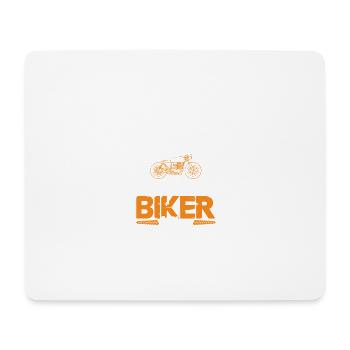 moto mari disant - Tapis de souris (format paysage) - blanc - Devant