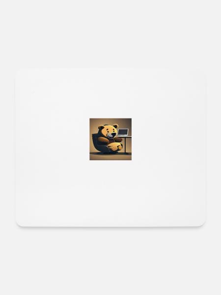 Lustige Sprüche / Lustige Bilder - Homeoffice - Mousepad (Querformat) - Weiß
