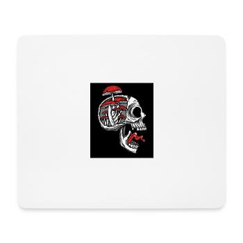 Cerveau des salles de crânes - Tapis de souris (format paysage) - blanc - Devant