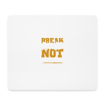 breakdance tanzen - Mousepad (Querformat) - Weiß - Vorne