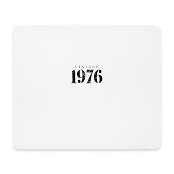 Vintage 1976 Birthday Slogan Phrase - Mouse Pad (horizontal) - white - Front