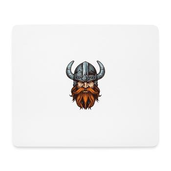 Wikinger Krieger Valhalla Odin - Mousepad (Querformat) - Weiß - Vorne