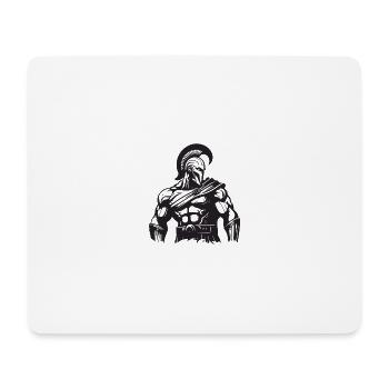 Spartan Gladiator Muscles Bodybuilding Gym - Mouse Pad (horizontal) - white - Front