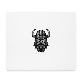Wikinger Krieger Valhalla Odin - Mousepad (Querformat) - Weiß - Vorne