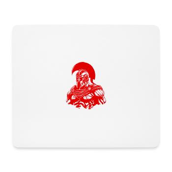 Spartan Gym Muscles Bodybuilding - Mouse Pad (horizontal) - white - Front