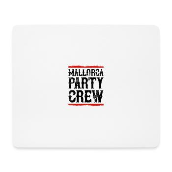 Mallorca Party Crew - Mousepad (Querformat) - Weiß - Vorne