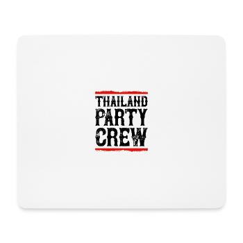 Équipage de la fête en Thaïlande - Tapis de souris (format paysage) - blanc - Devant