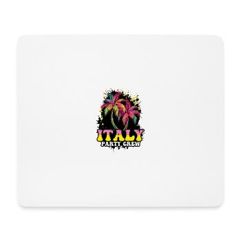 Italy Party Crew Vacation - Mouse Pad (horizontal) - white - Front