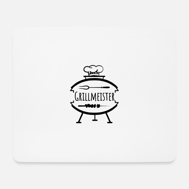 Grillmeister - Mouse Pad (horizontal) - white