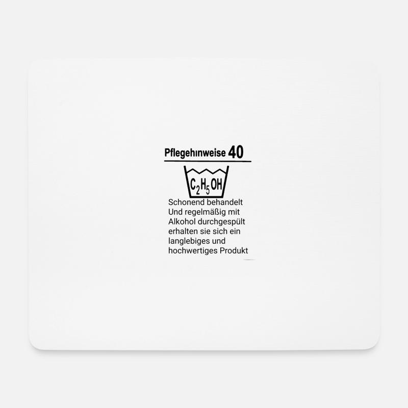 40. Geburtstag - Mousepad (Querformat) - Weiß
