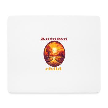 Autumn Child - Mousepad (Querformat) - Weiß - Vorne