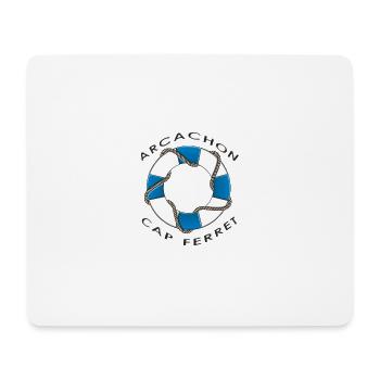 bouée de sauvetage2 - Tapis de souris (format paysage) - blanc - Devant