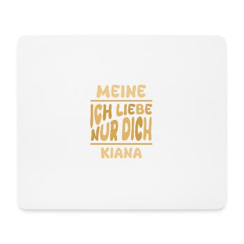 Ms. Kiana - Mouse Pad (horizontal) - white - Front
