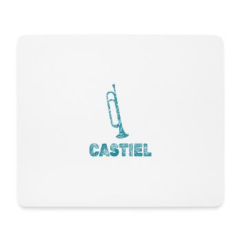 Brass band Castiel - Mouse Pad (horizontal) - white - Front