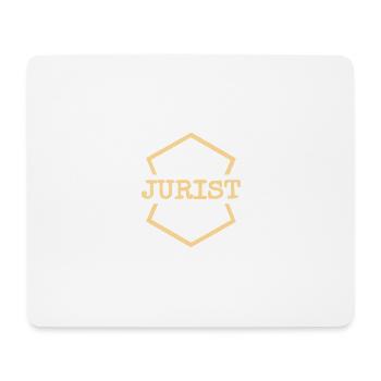 Lawyer as work - Mouse Pad (horizontal) - white - Front
