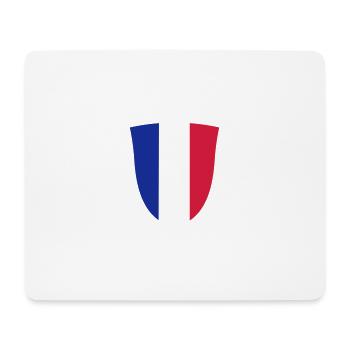 Bouclier sport Custom 3c - Tapis de souris (format paysage) - blanc - Devant