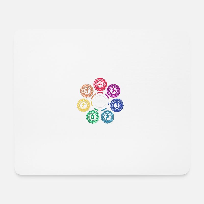Chakra - Mouse Pad (horizontal) - white