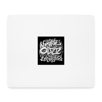 Graffiti-Design - Mousepad (Querformat) - Weiß - Vorne